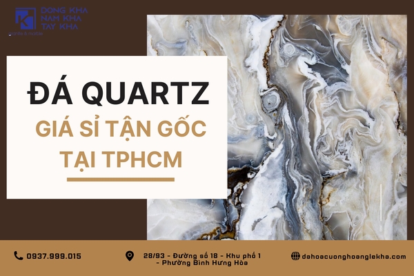 Đá Quartz Giá Sỉ Tận Gốc Tại TPHCM – Xu Hướng Nội Thất Cao Cấp Sang Trọng & Bền Vượt Trội 2026