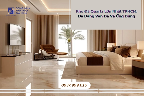 Kho Đá Quartz Lớn Nhất TPHCM: Đa Dạng Vân Đá Và Ứng Dụng