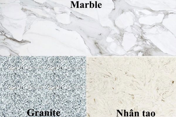 So Sánh Đá Marble Và Đá Granite - Hoa Cương: Loại Nào Phù Hợp Với Nhà Bạn